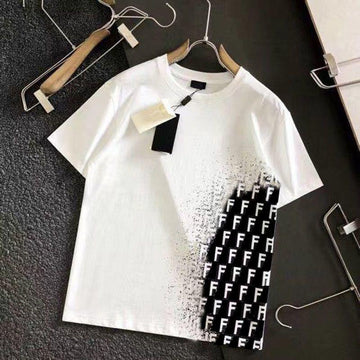 Fendi DTF Print Tee – Oversized Fit for Men