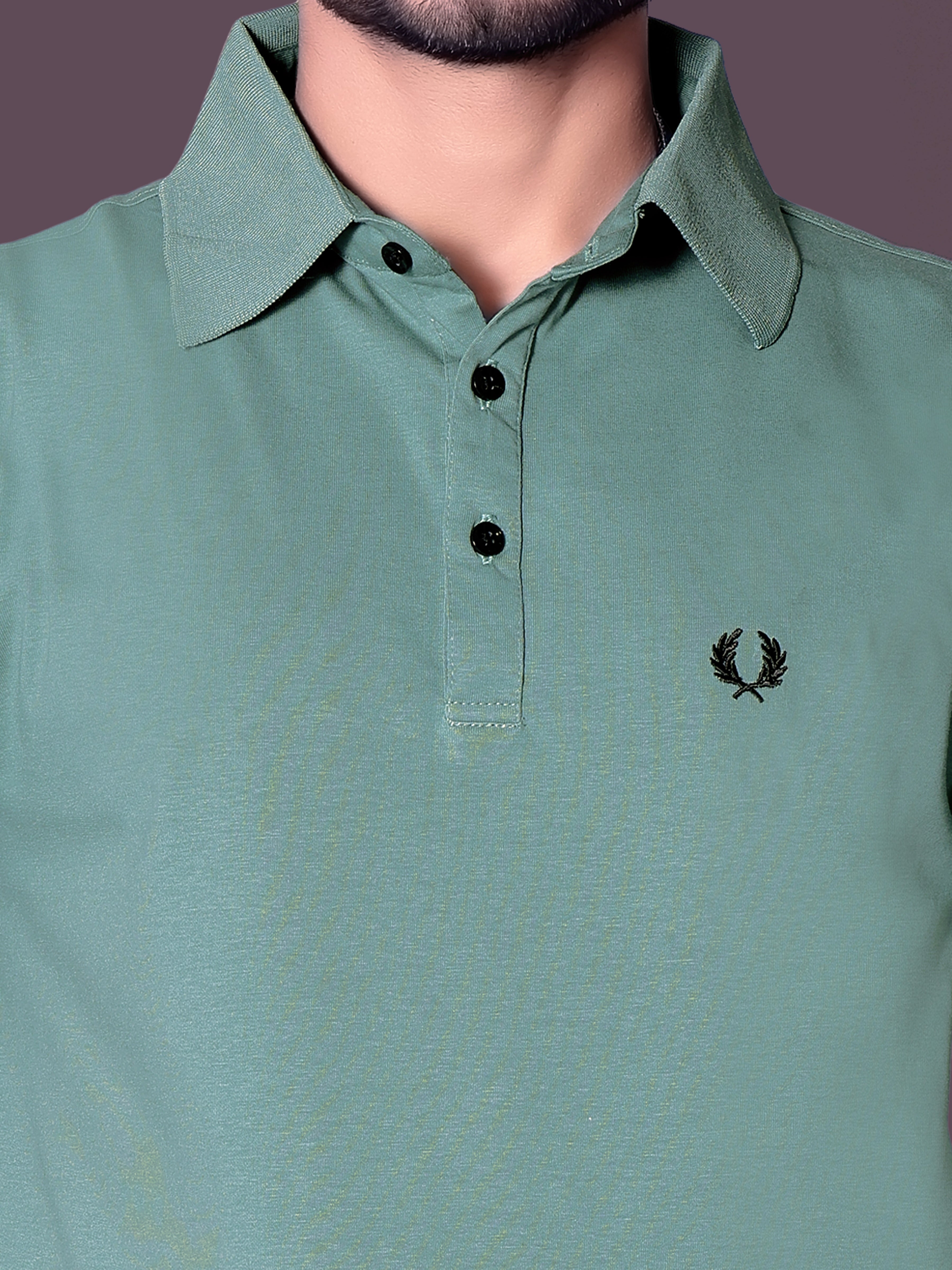 Chic Embroidered Polo T-Shirt for Men