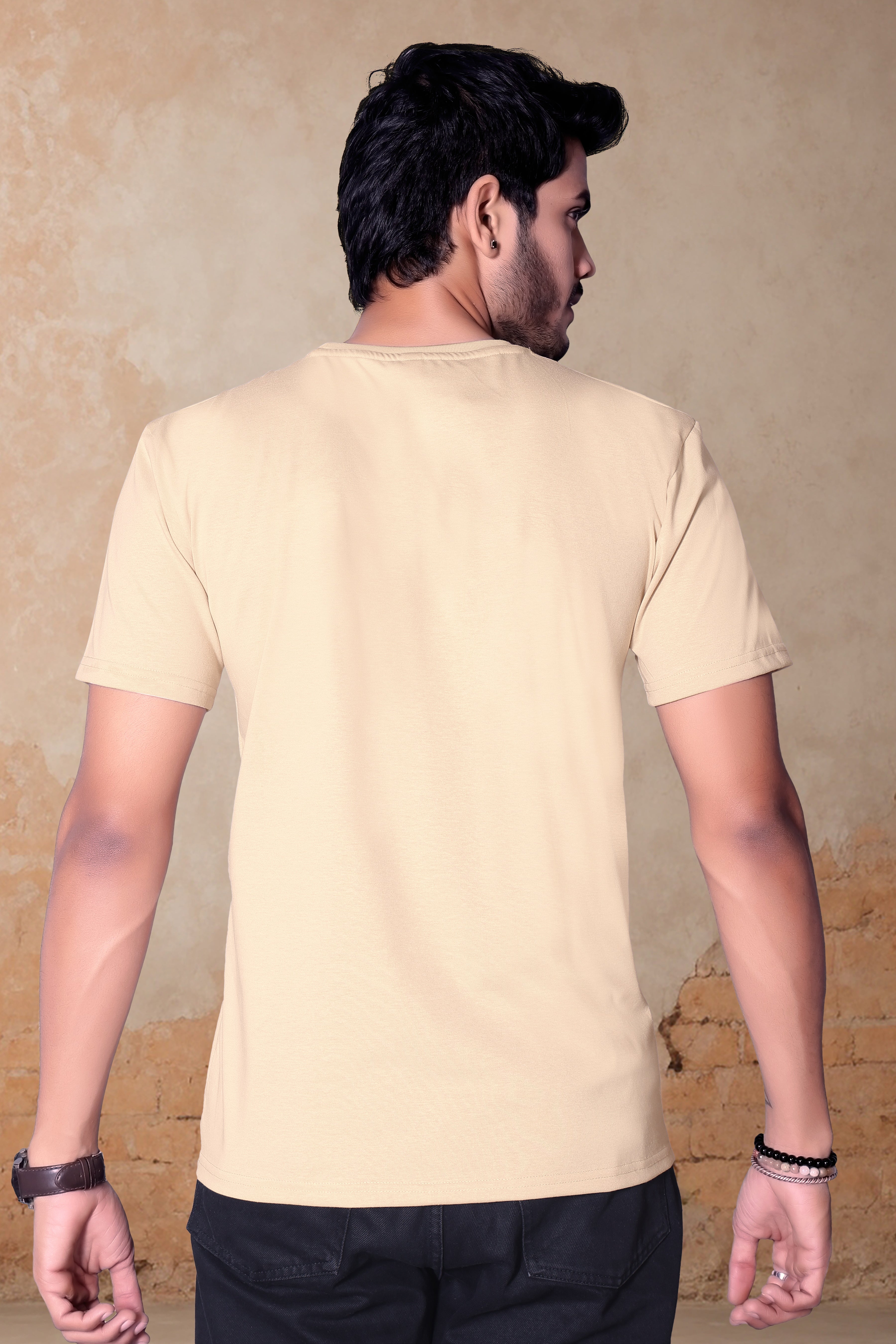 Premium plain round neck T-Shirt for Men