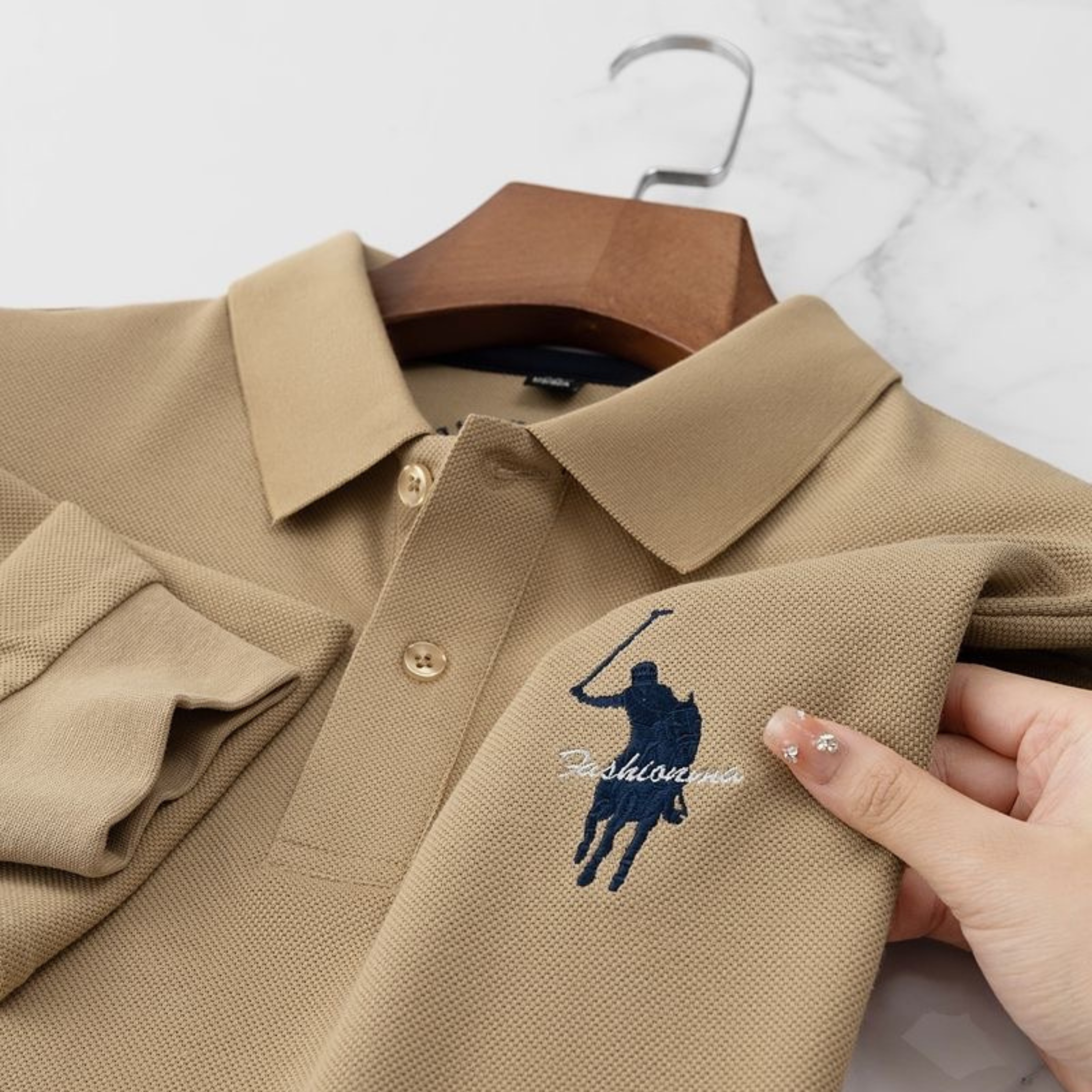 Elite Rider Long Sleeve Polo T-Shirt – Premium Edition