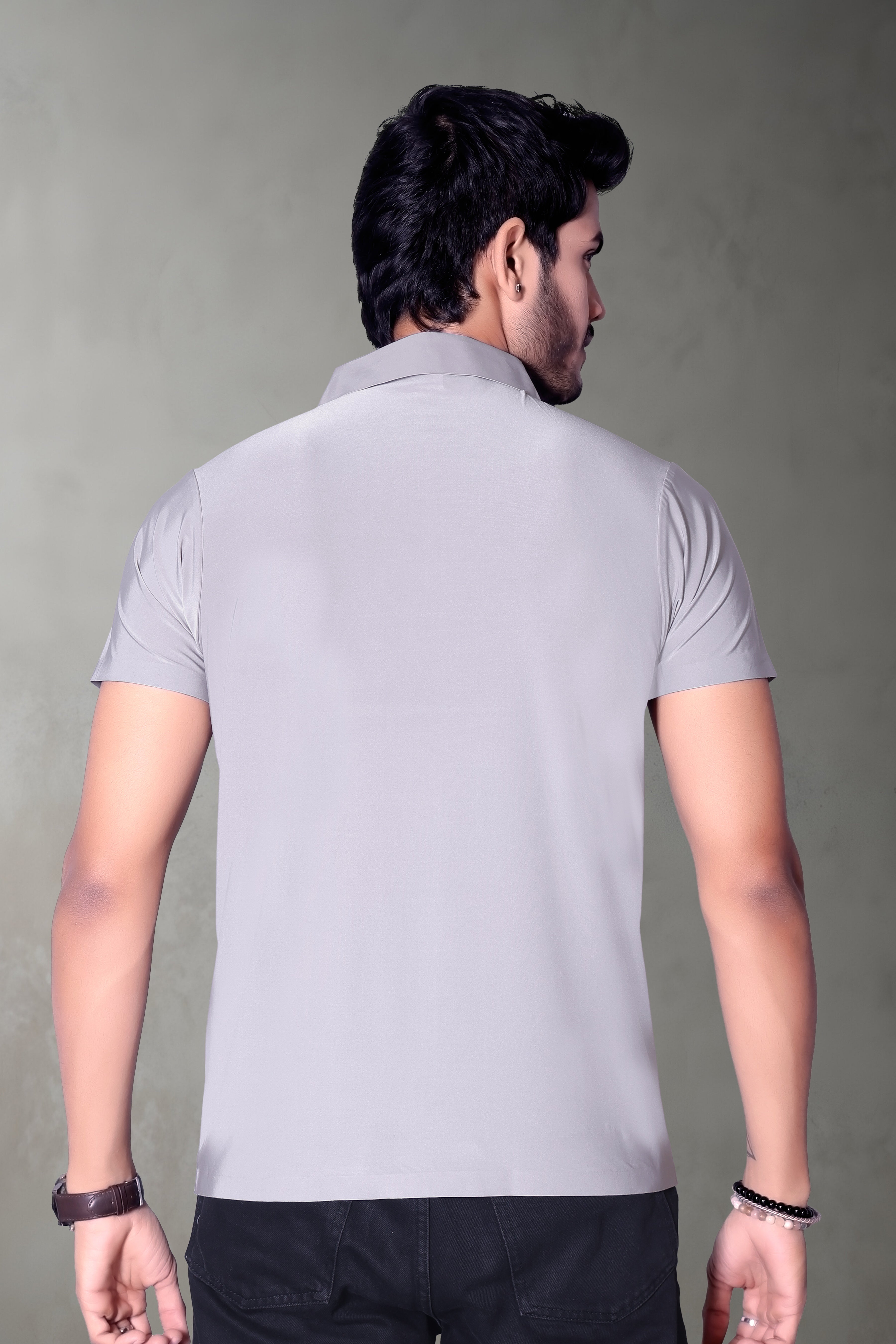 Chic Embroidered Polo T-Shirt for Men