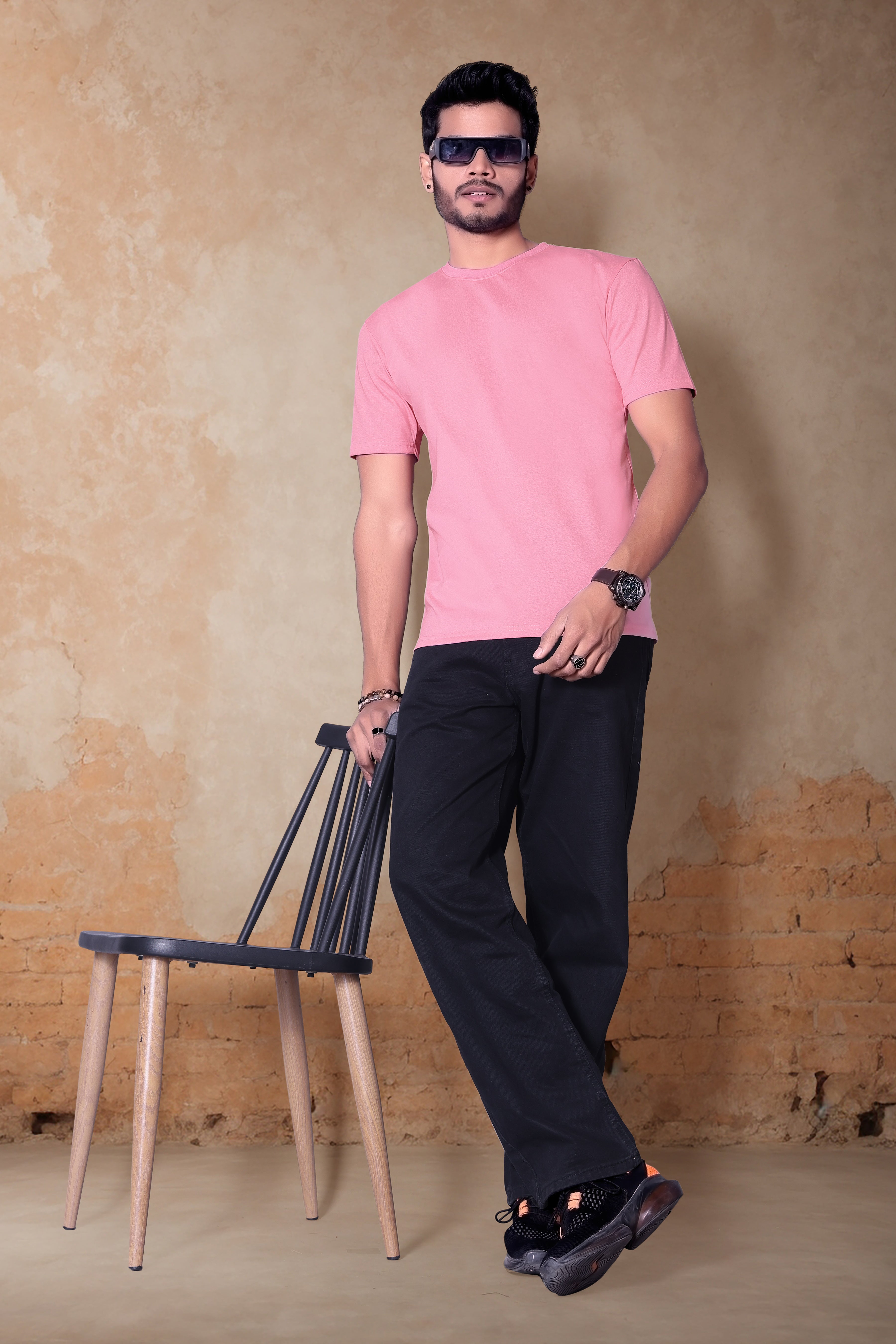 Premium plain round neck T-Shirt for Men