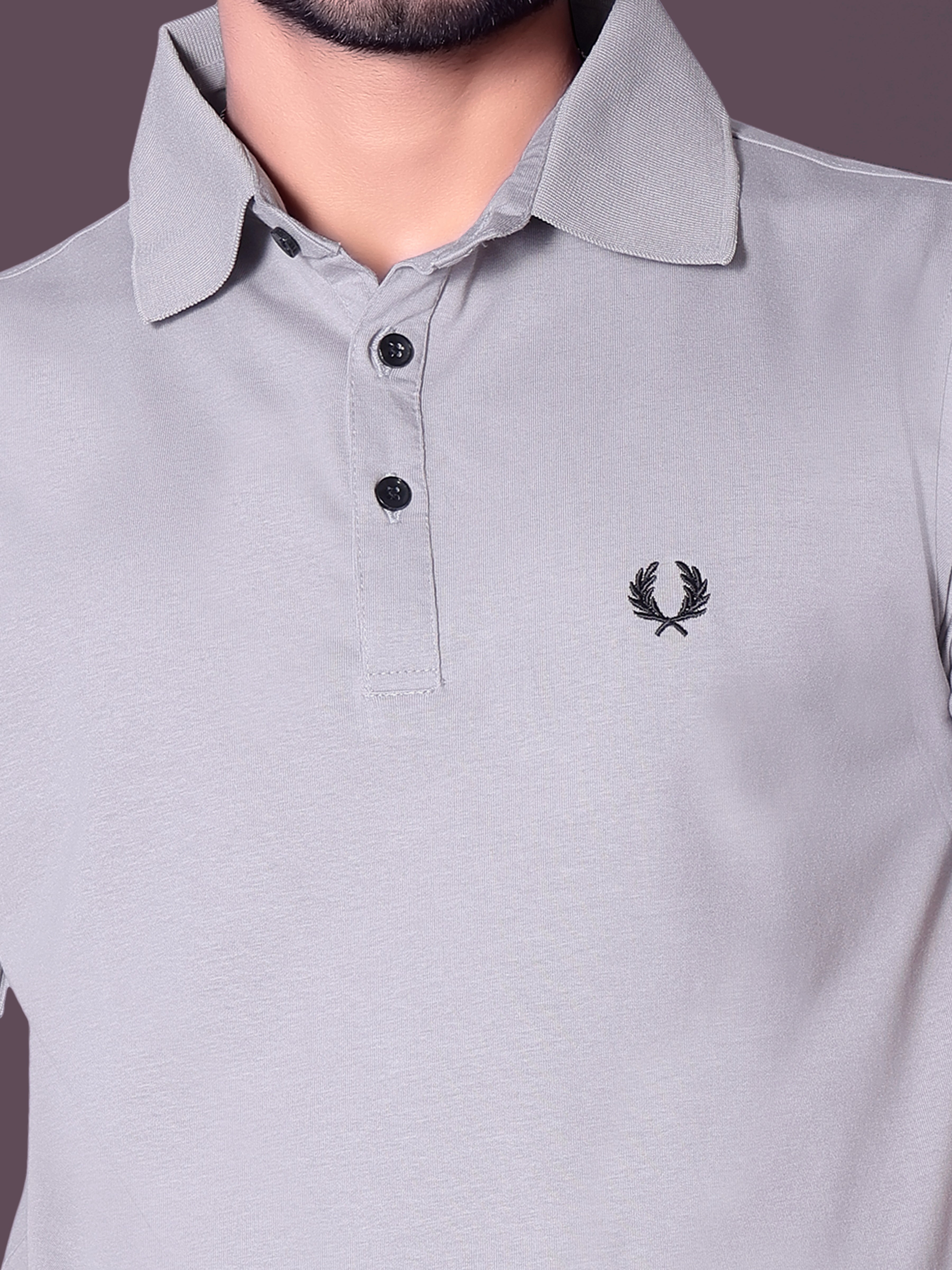 Chic Embroidered Polo T-Shirt for Men