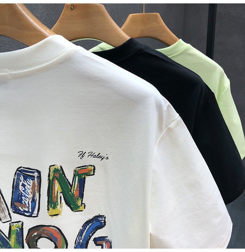 "Wain Rwong" Oversized T-Shirt for Men – Embroidered Front Logo & DTF Back Print