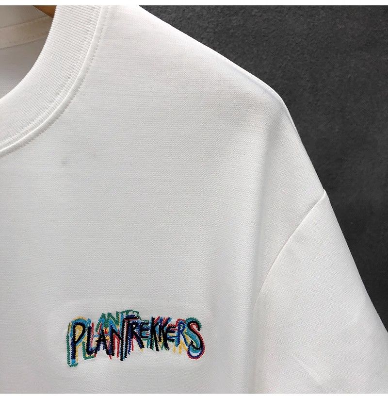 "Happiness Ride" Oversized T-Shirt for Men – Embroidered Front Logo & DTF Back Print