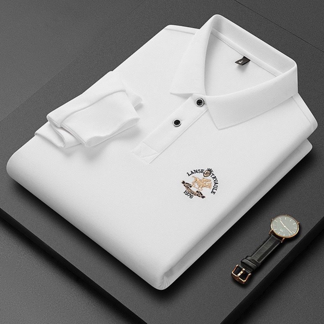 Harbor Luxe Full Sleeve Polo T shirt for Men’s