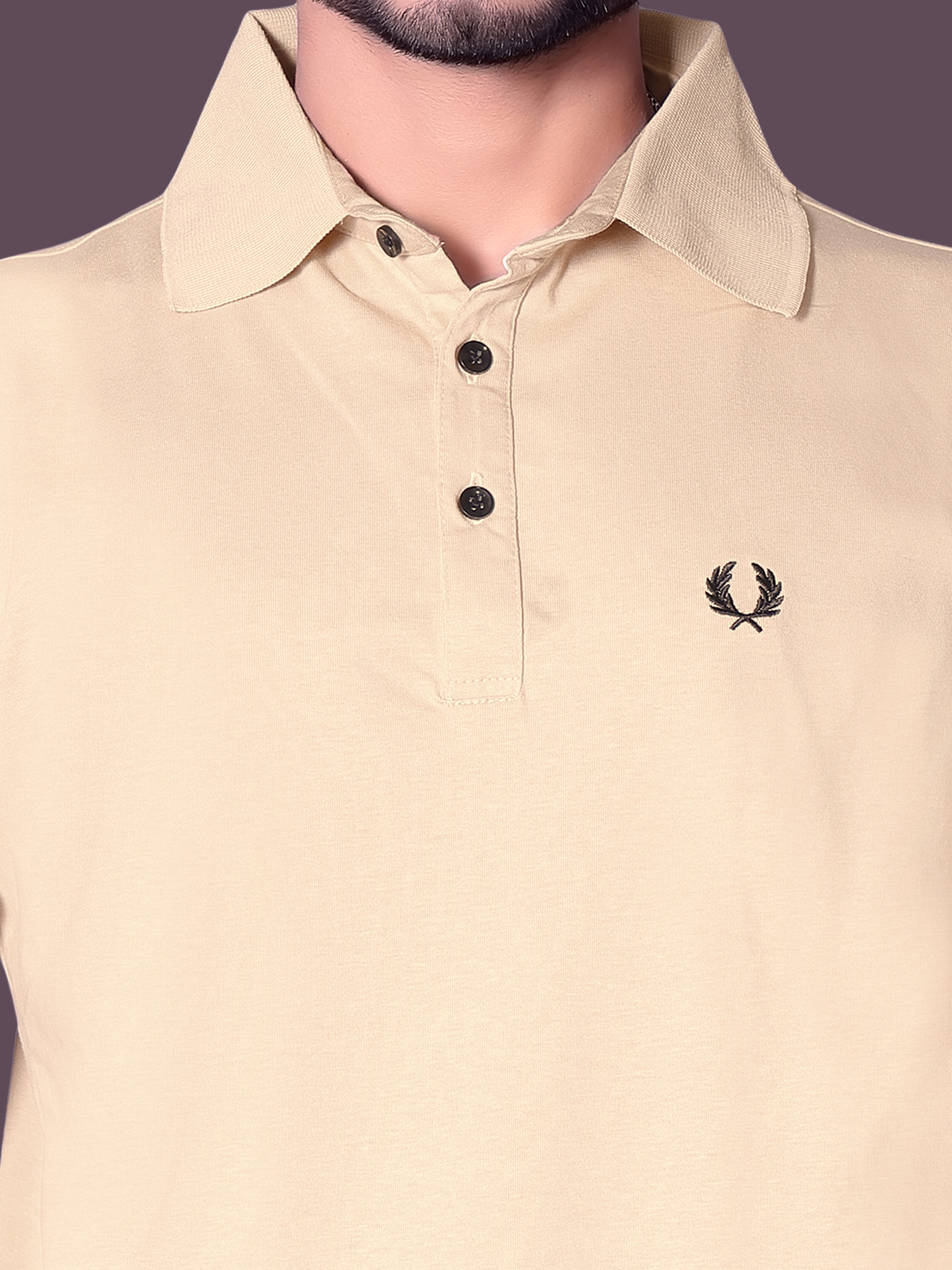 Chic Embroidered Polo T-Shirt for Men