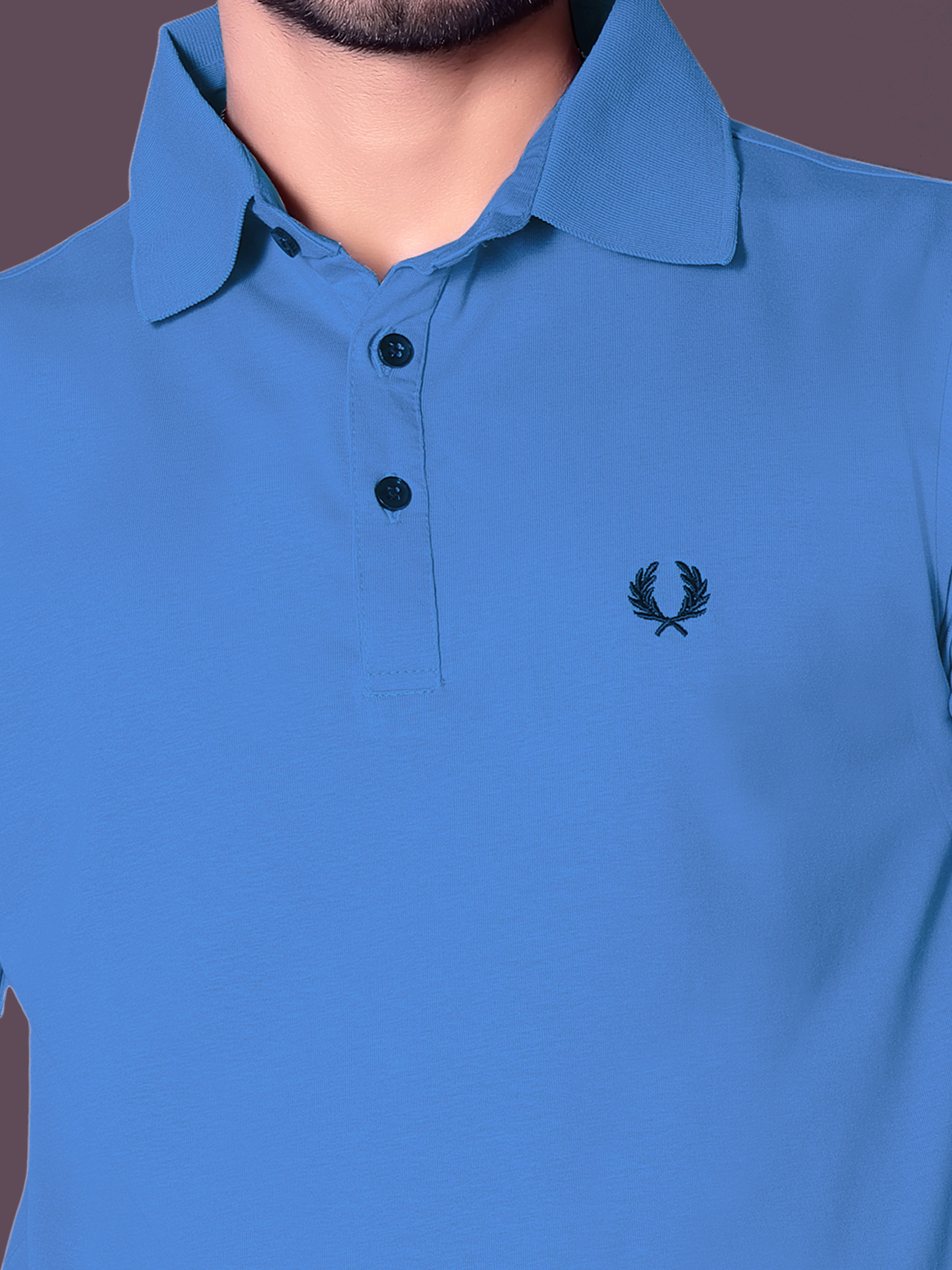 Chic Embroidered Polo T-Shirt for Men