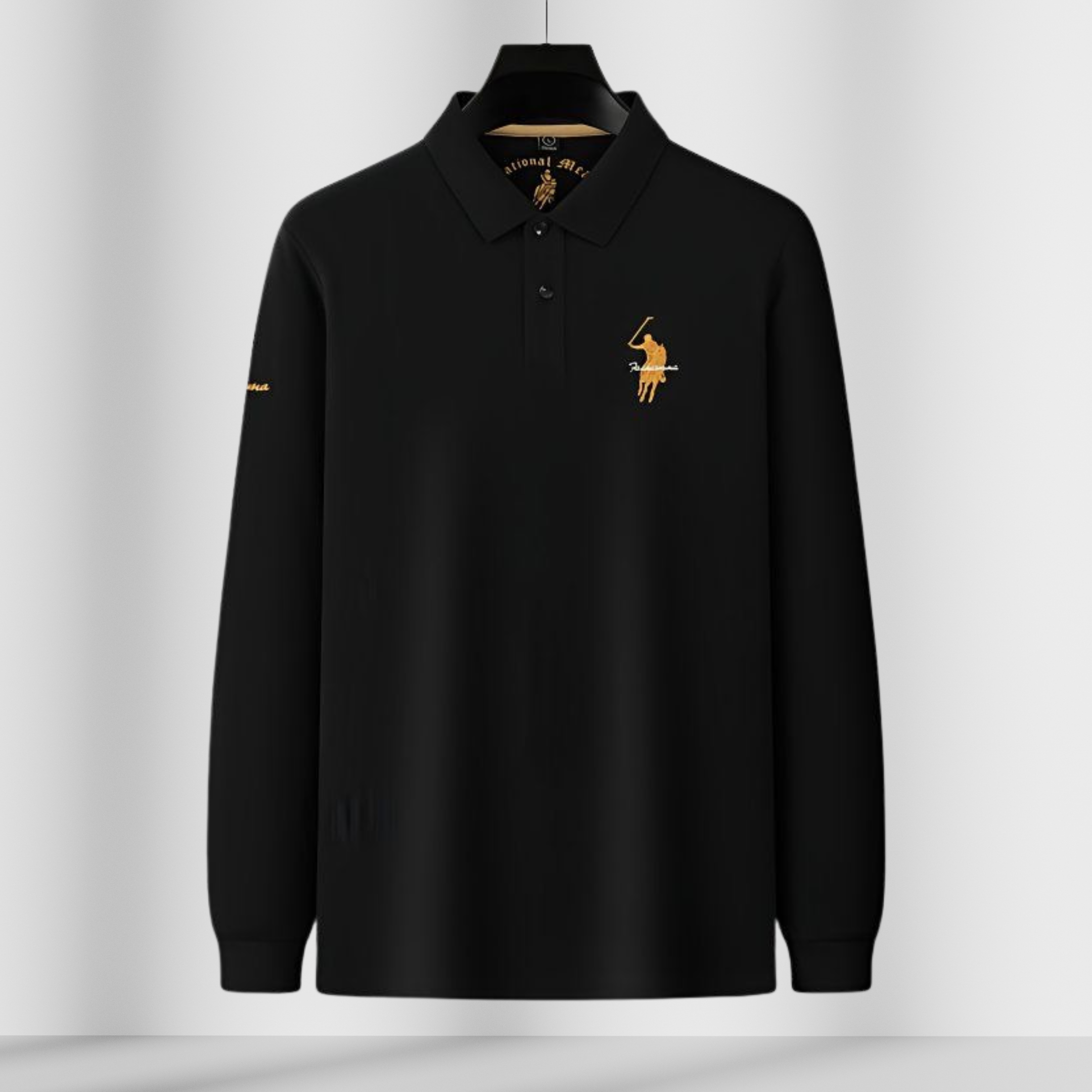 Elite Rider Long Sleeve Polo T-Shirt – Premium Edition