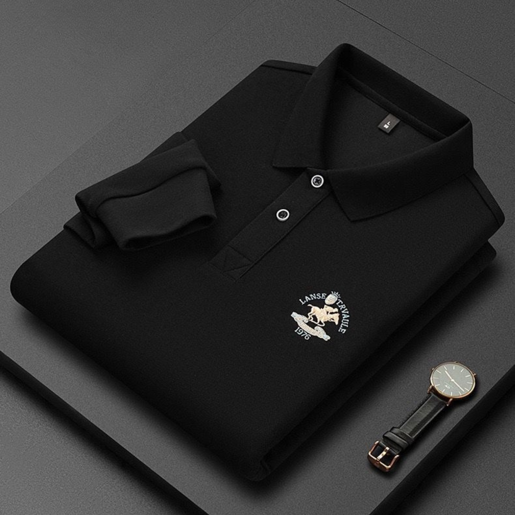 Harbor Luxe Full Sleeve Polo T shirt for Men’s