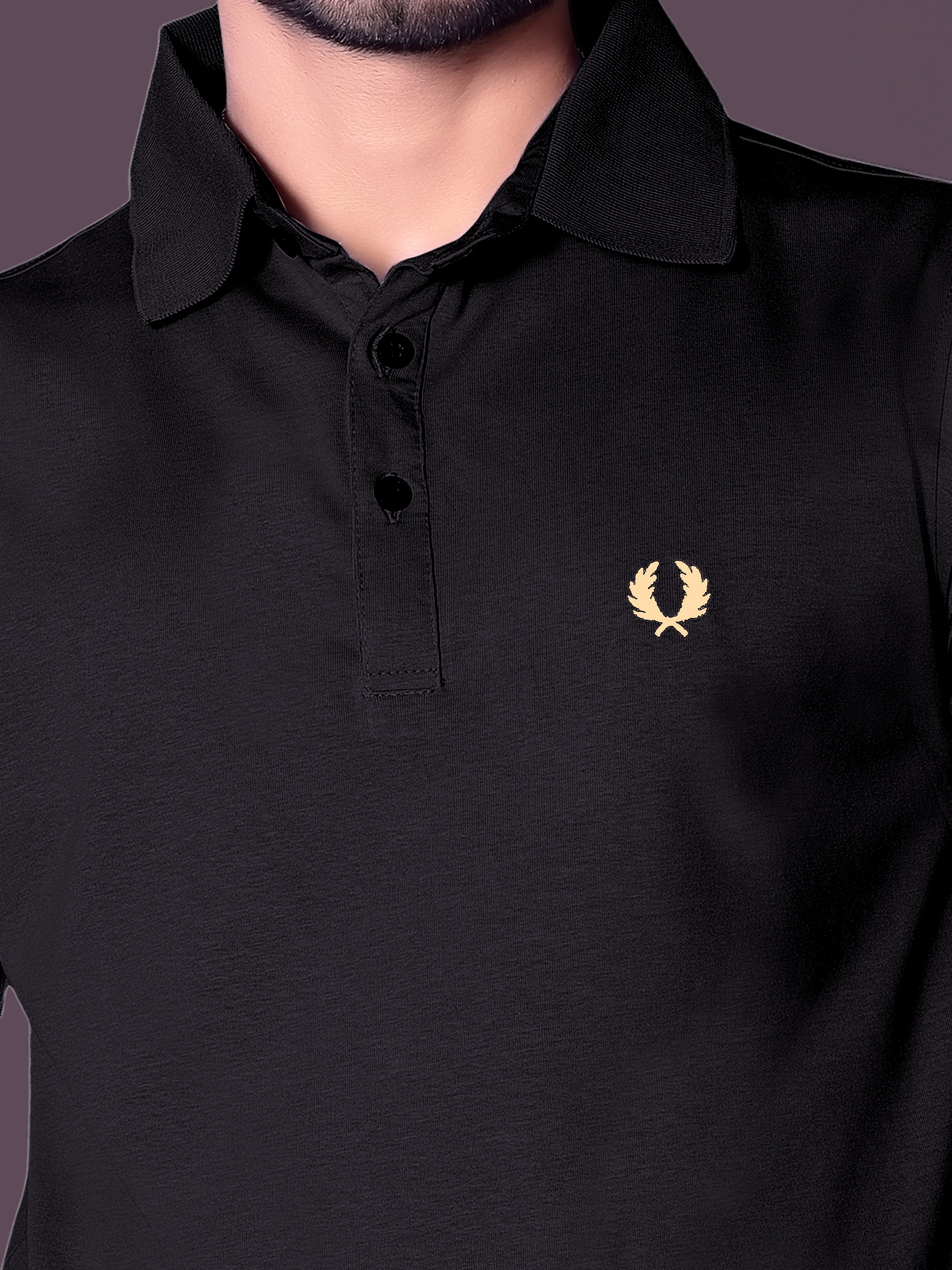 Chic Embroidered Polo T-Shirt for Men