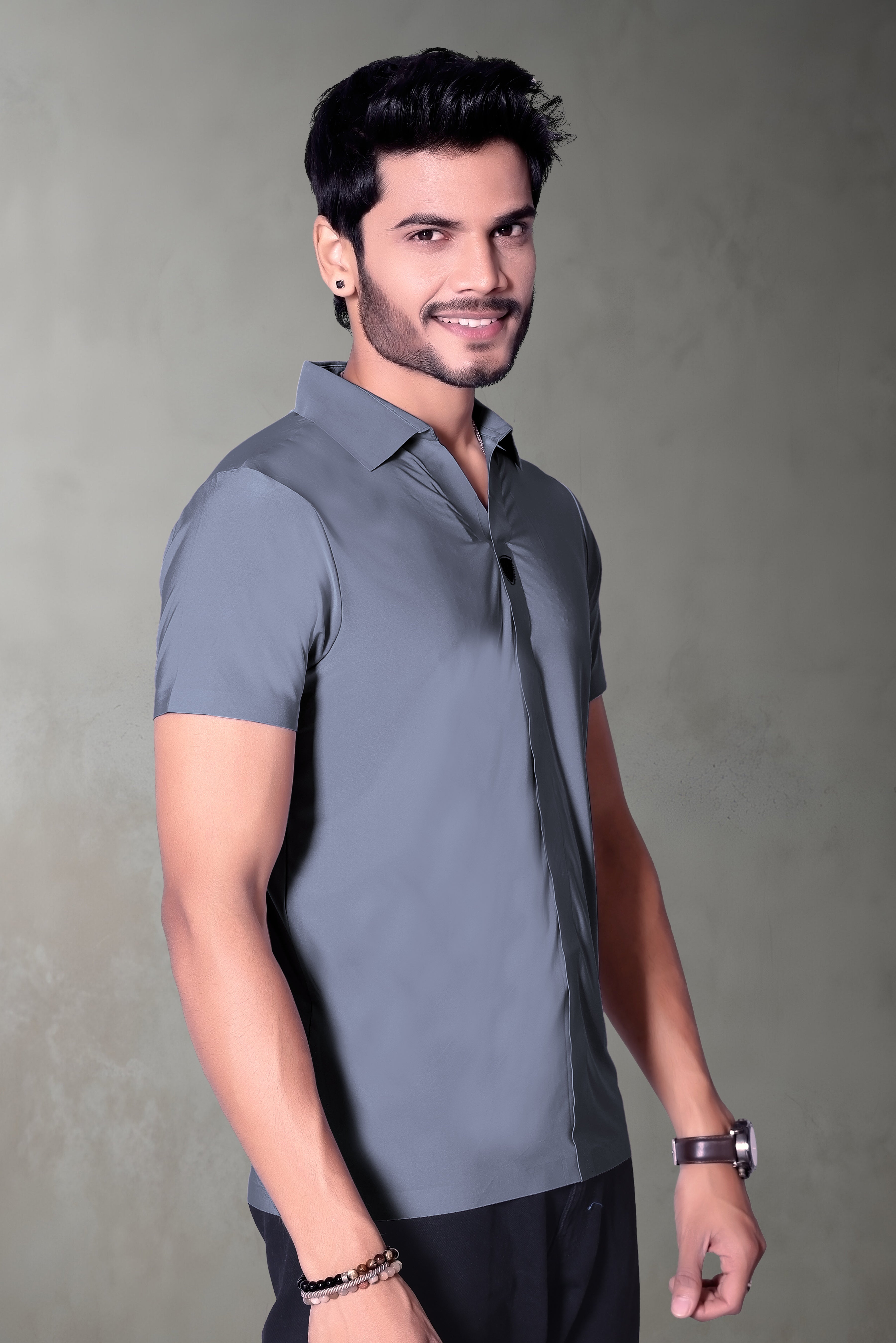 Chic Embroidered Polo T-Shirt for Men