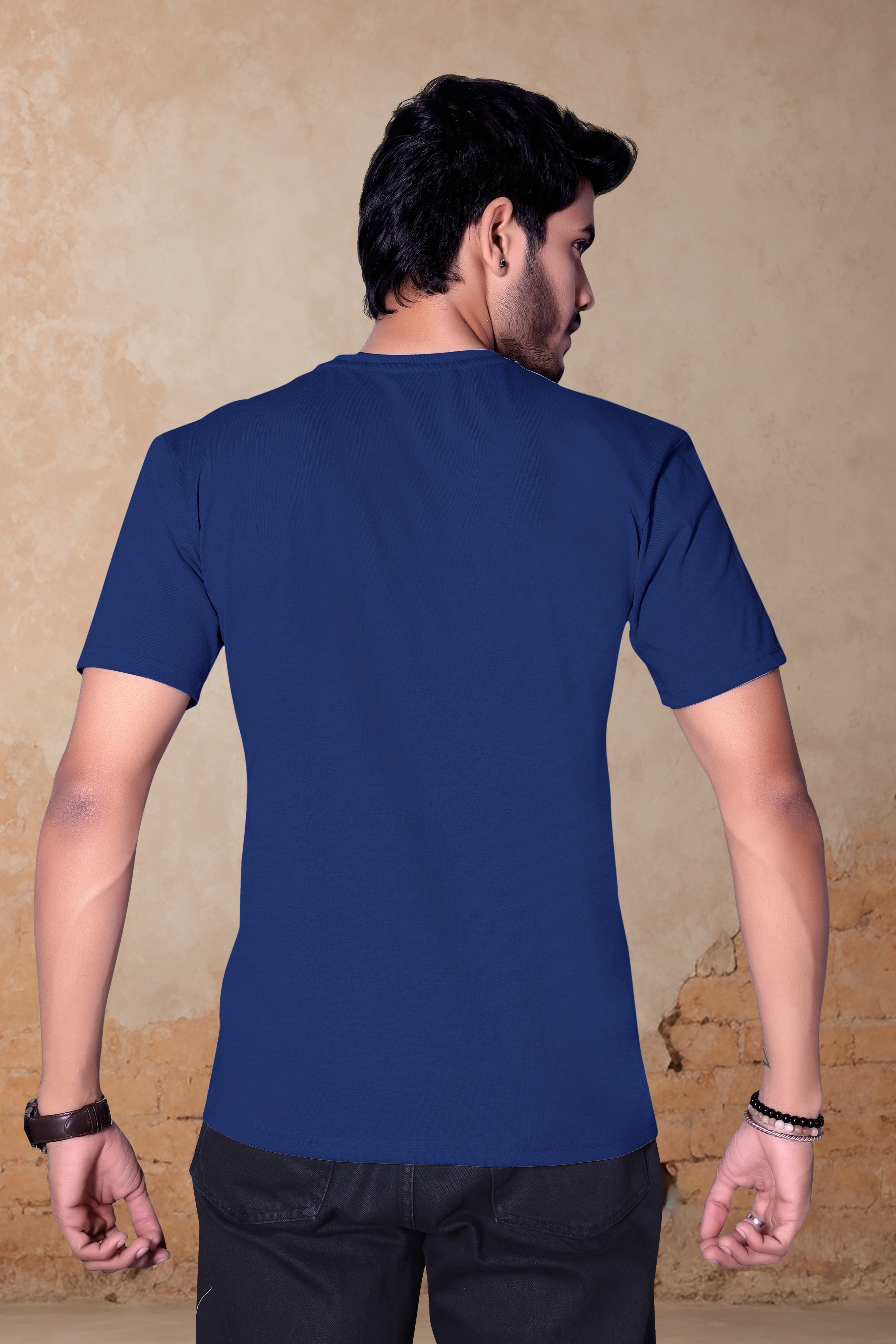 Premium plain round neck T-Shirt for Men