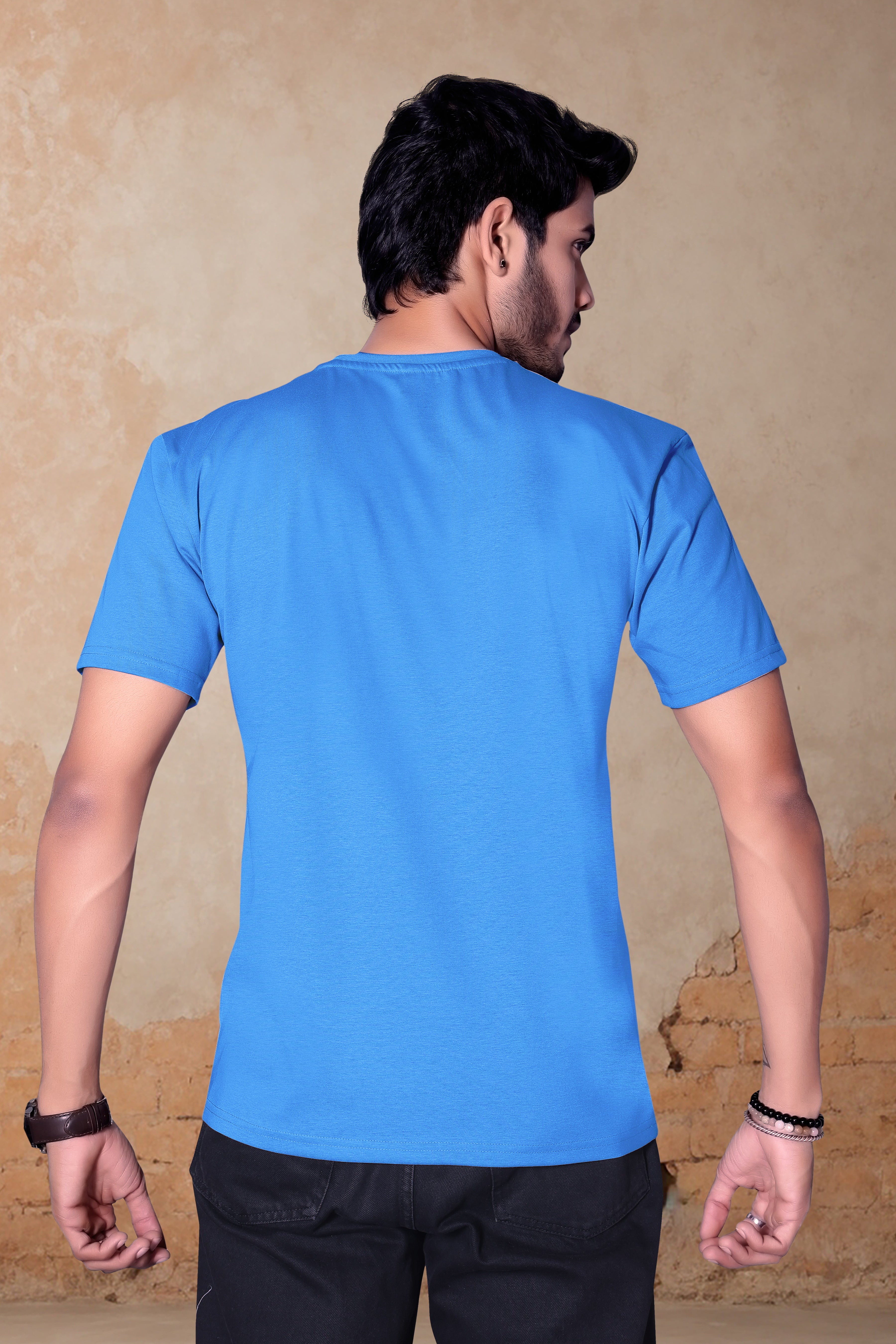 Premium plain round neck T-Shirt for Men