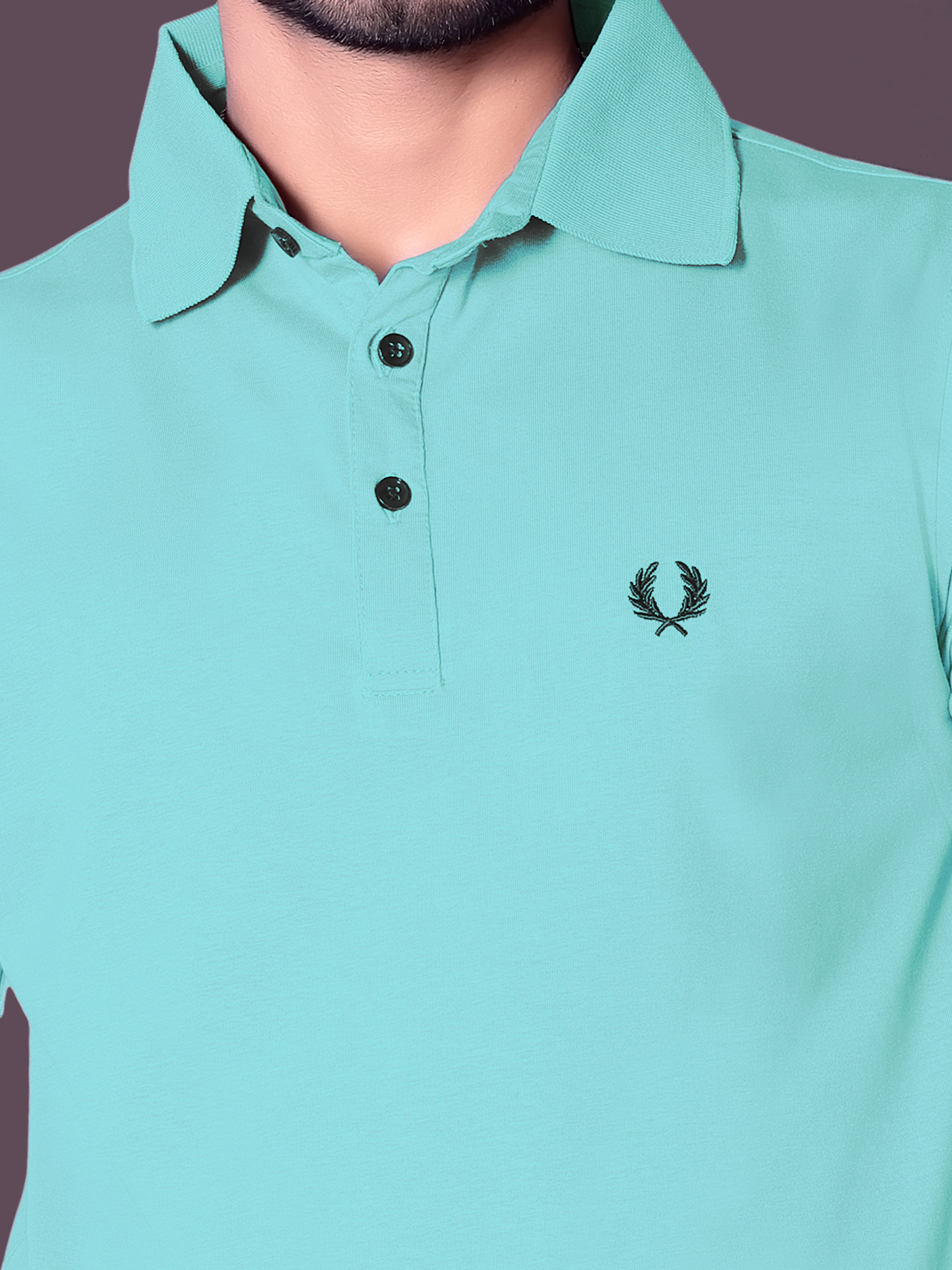 Chic Embroidered Polo T-Shirt for Men