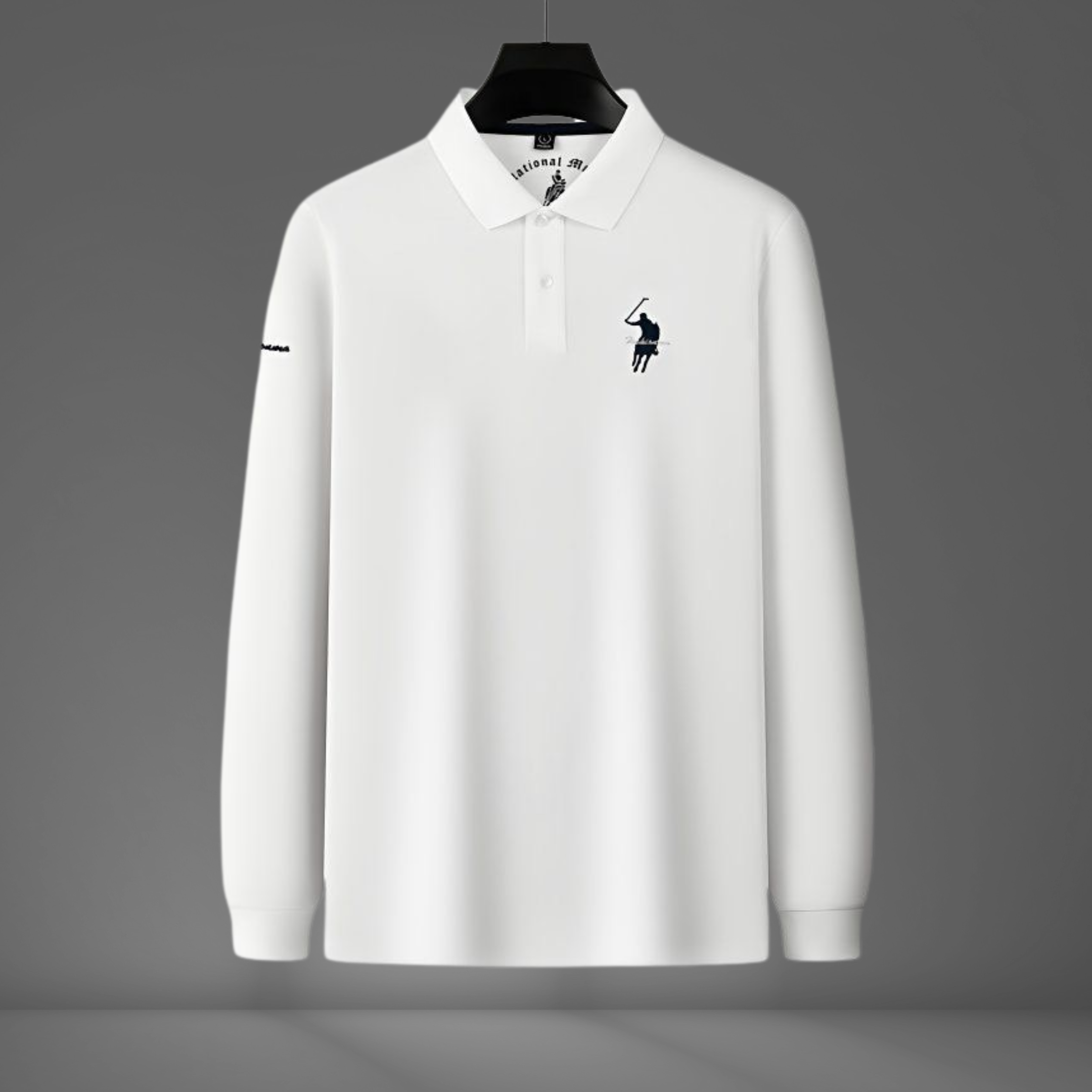 Elite Rider Long Sleeve Polo T-Shirt – Premium Edition