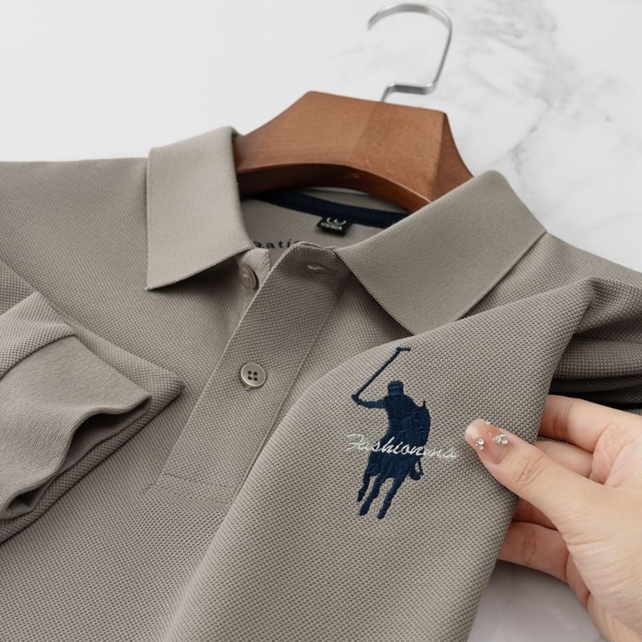 Elite Rider Long Sleeve Polo T-Shirt – Premium Edition