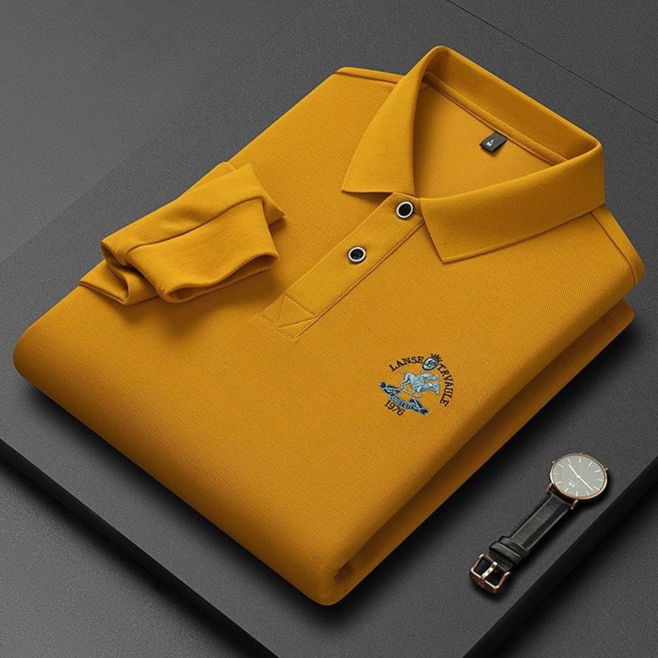 Harbor Luxe Full Sleeve Polo T shirt for Men’s