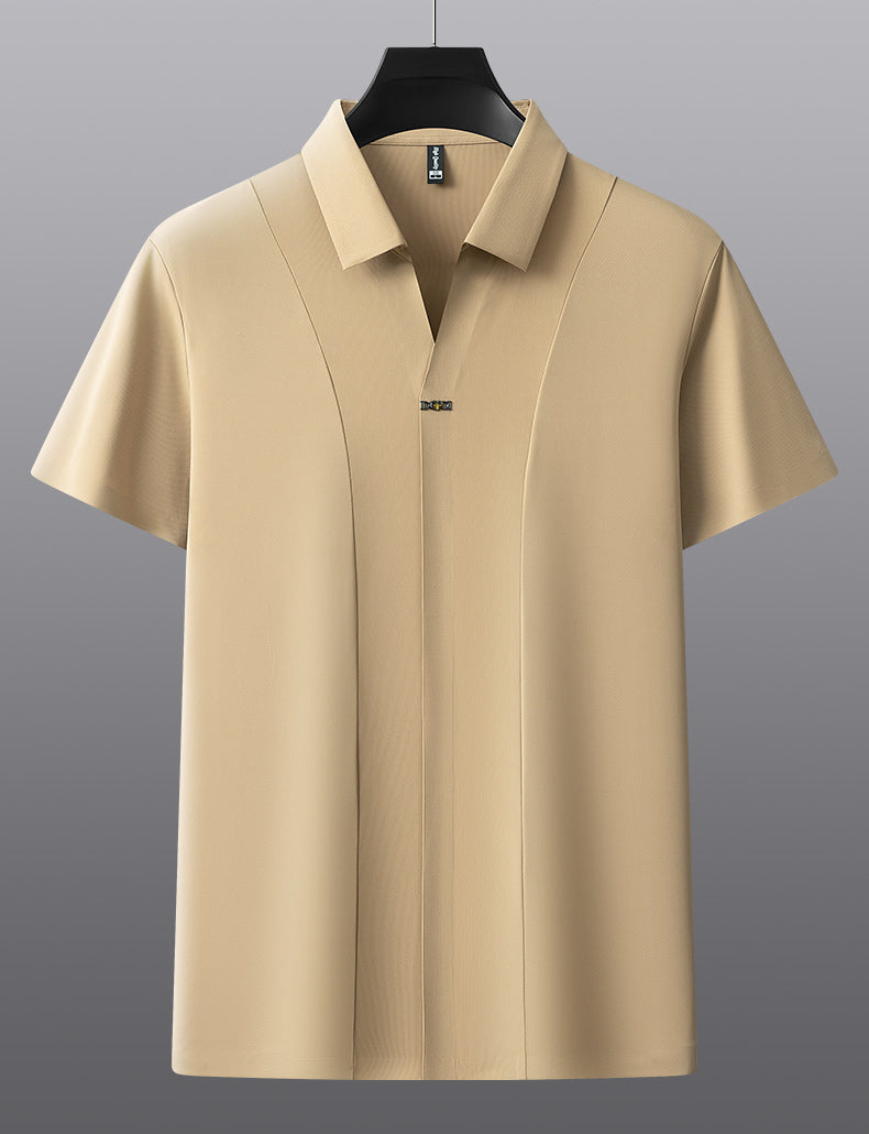 Imported Stitchless Polo T Shirt | Premium V-Neck, Imported Fabric