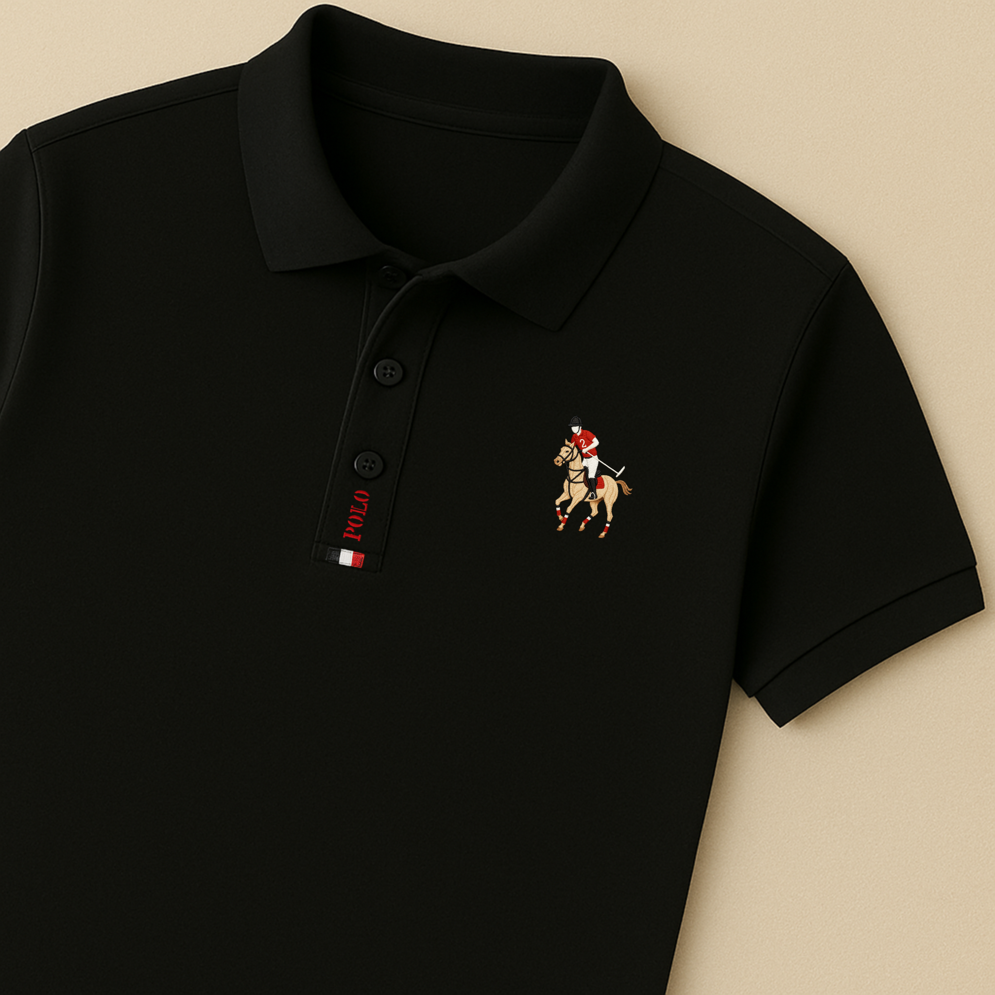 High Quality Embroidered Men's Polo T Shirt