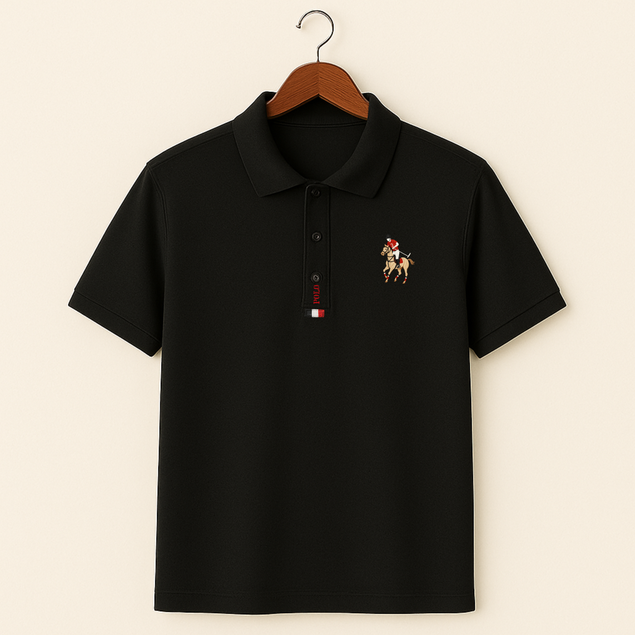 High Quality Embroidered Men's Polo T Shirt