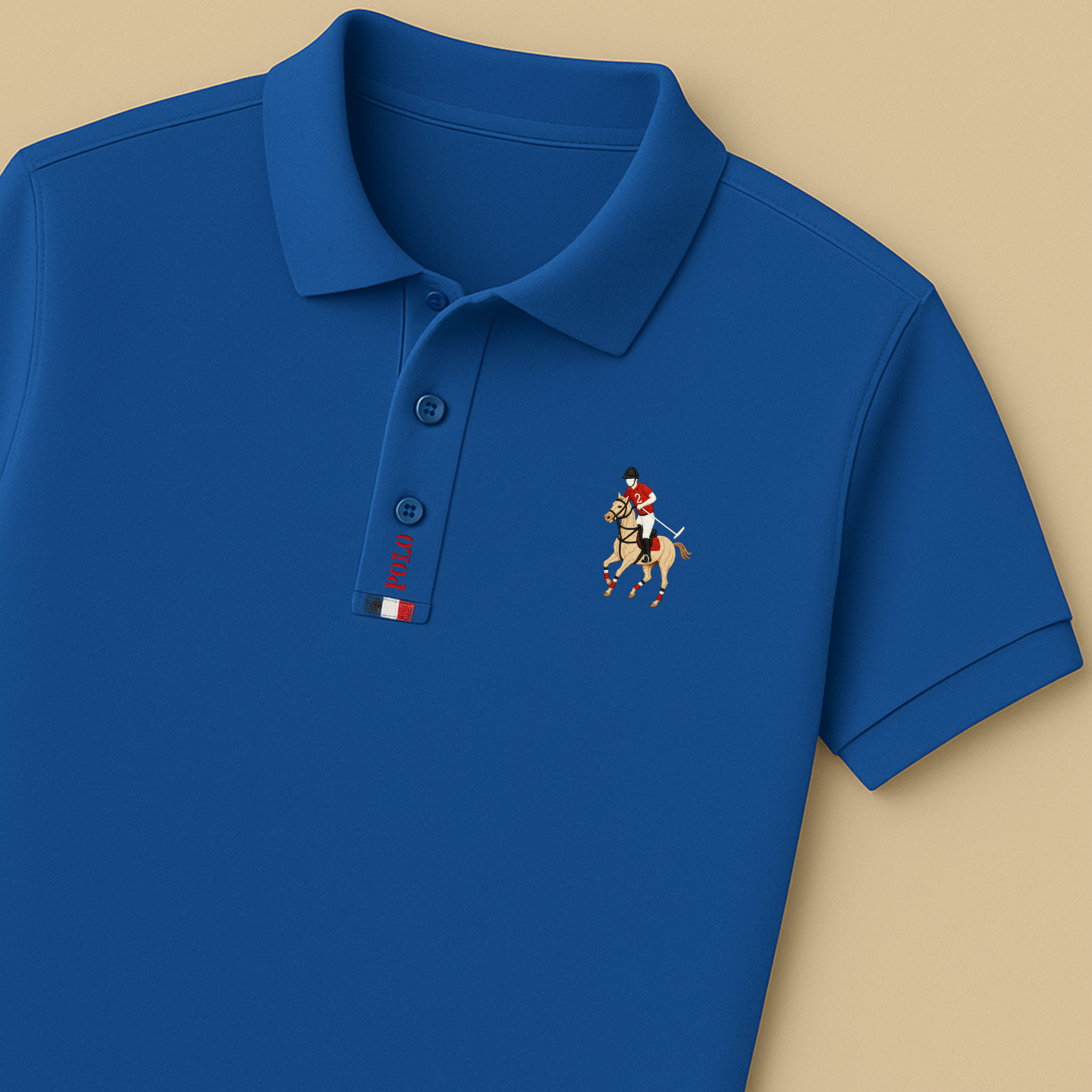 High Quality Embroidered Men's Polo T Shirt