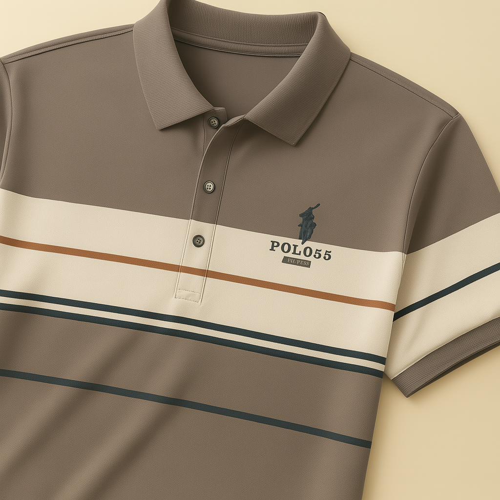 Premium Cotton Polo T Shirt –  With Classic Puff Printing