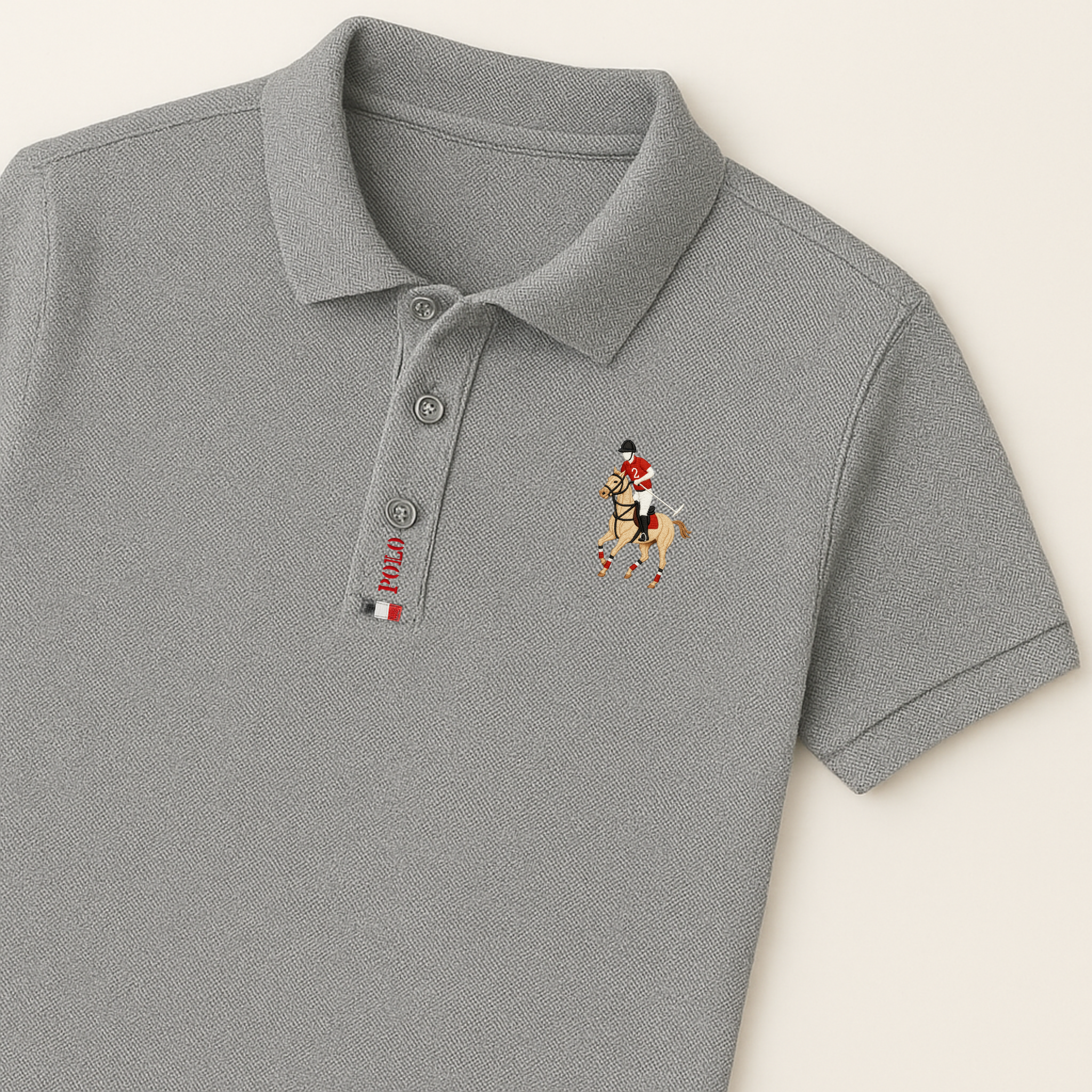 High Quality Embroidered Men's Polo T Shirt