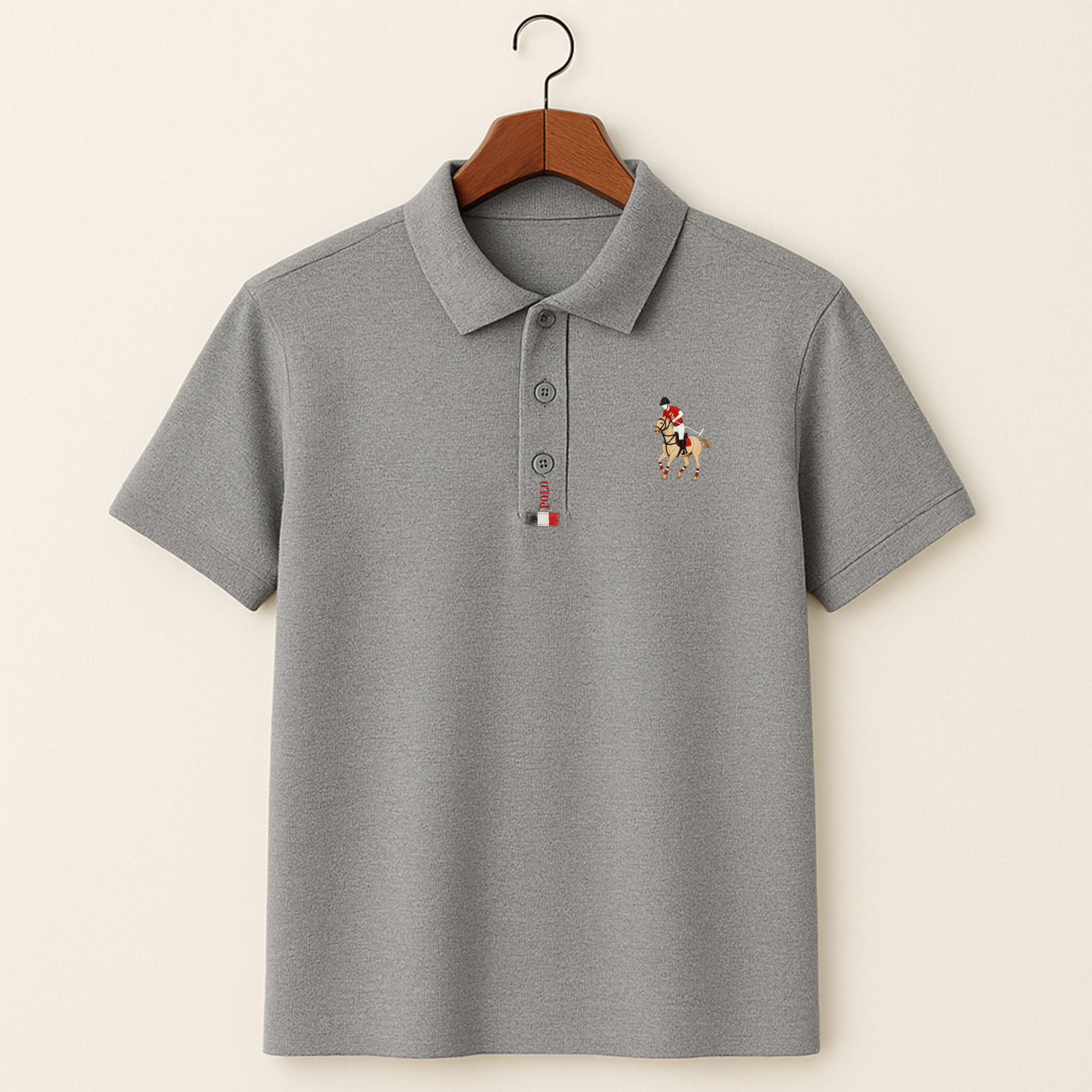 High Quality Embroidered Men's Polo T Shirt