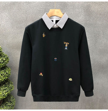 CampVibe Embroidered Sweatshirt – Street Casual Edition