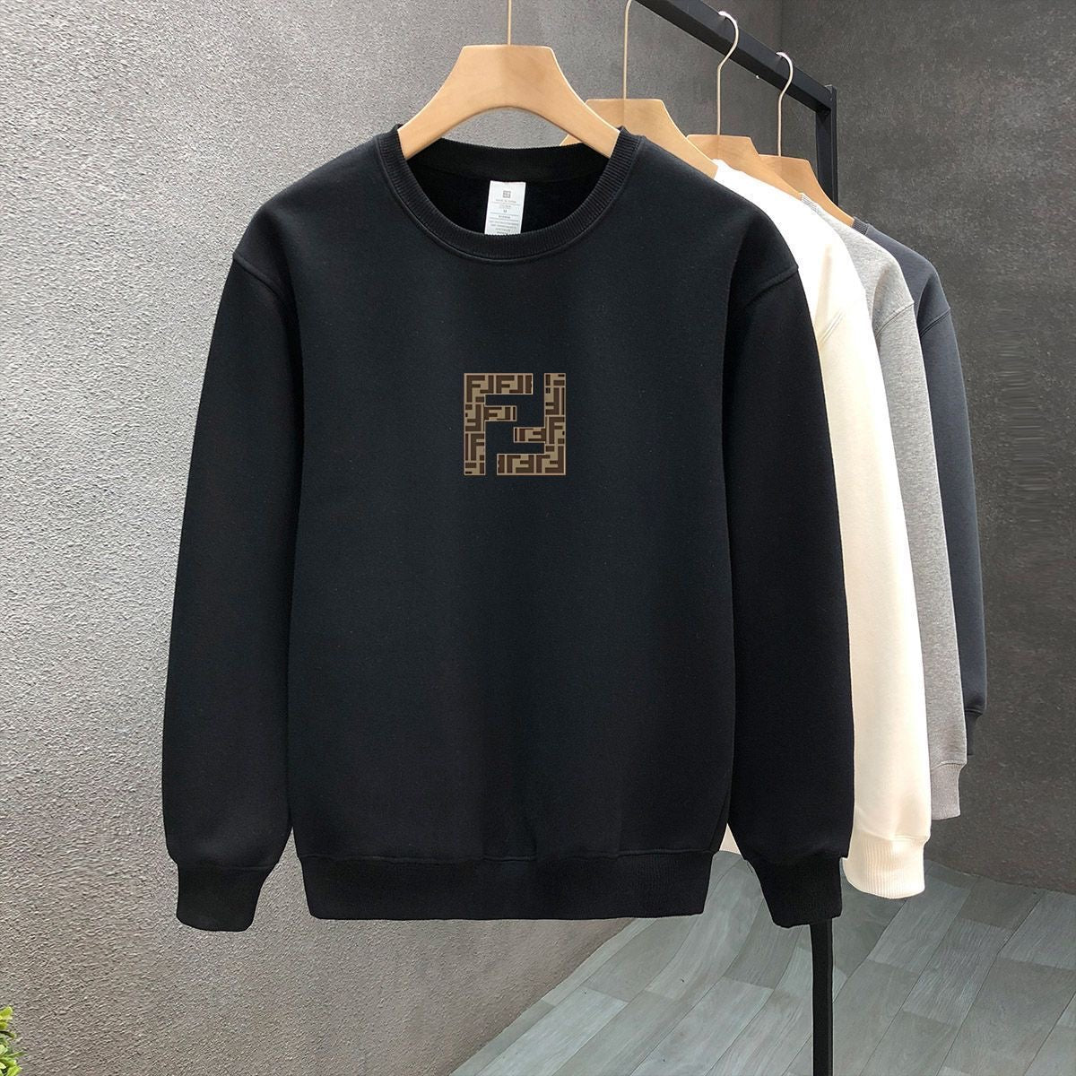 Urban Grid Sweatshirt – Minimal Luxe Edition