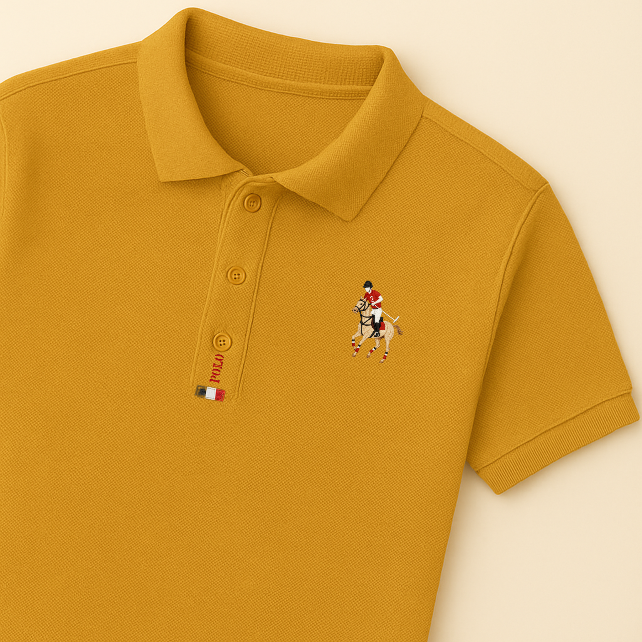 High Quality Embroidered Men's Polo T Shirt