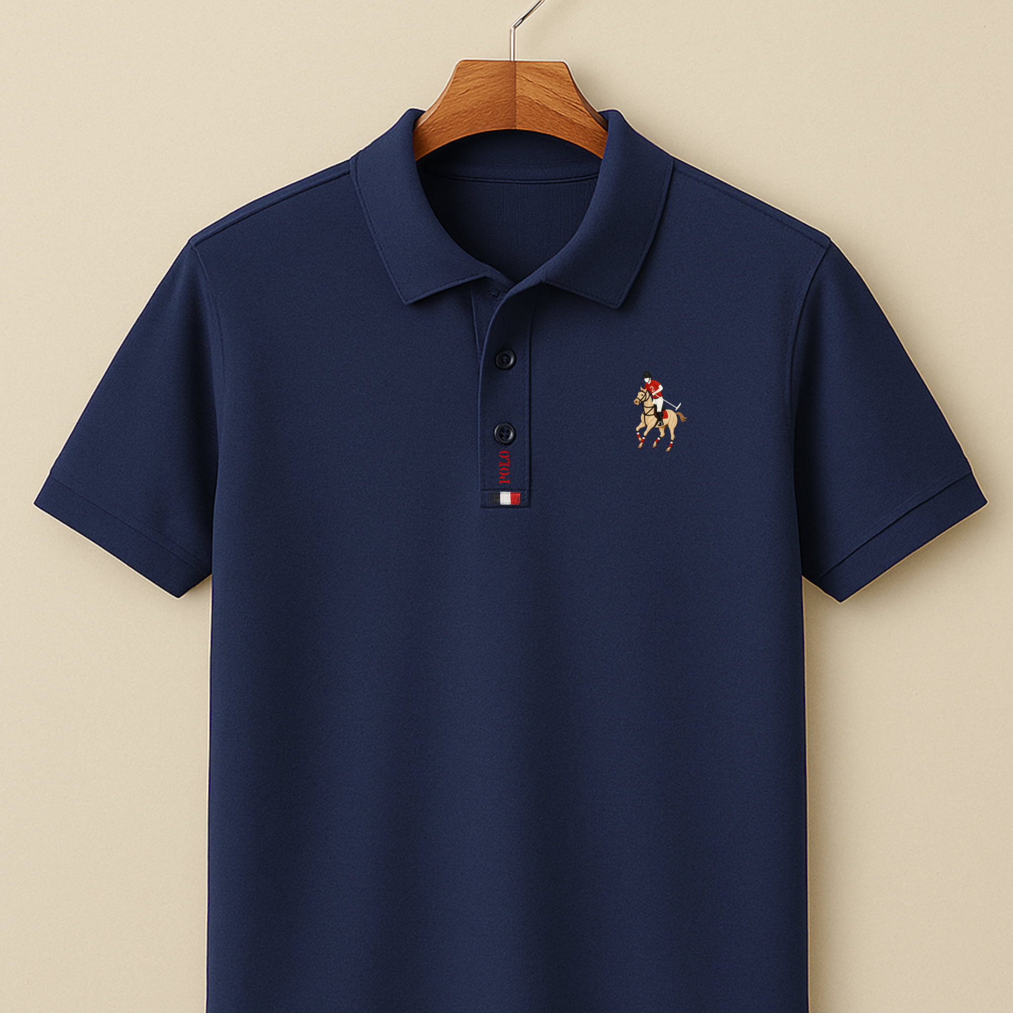 High Quality Embroidered Men's Polo T Shirt