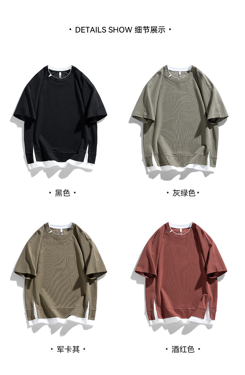 Premium Relaxed Fit Raglan T-Shirt for Men