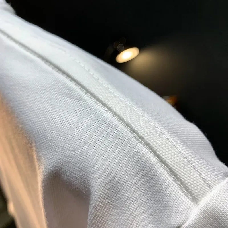 Men’s Designer Embroidered T-Shirt – Premium Import, Ultra-Soft Fabric