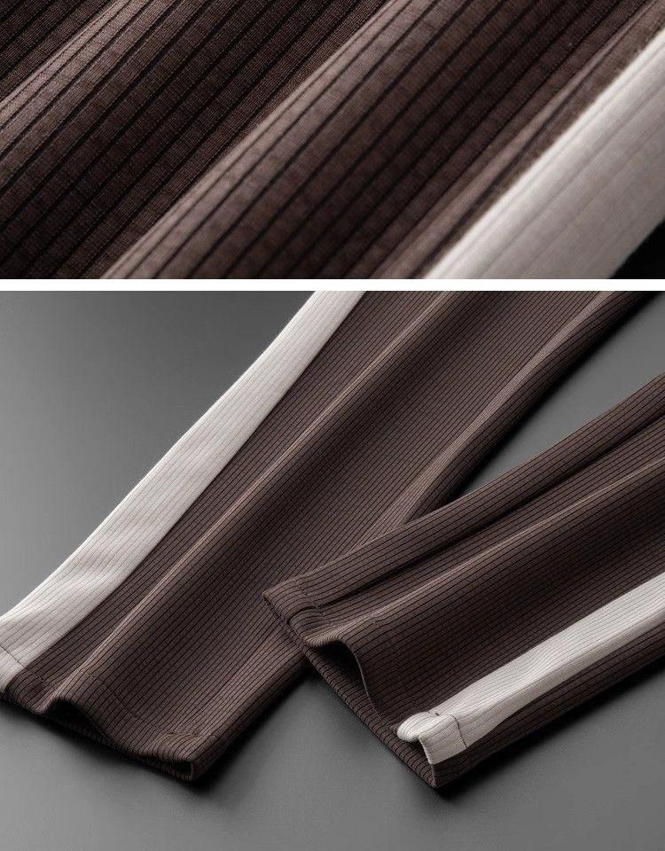 Effortless Style & Comfort Drawstring Pants with Stunning Embroidered Horse Accent