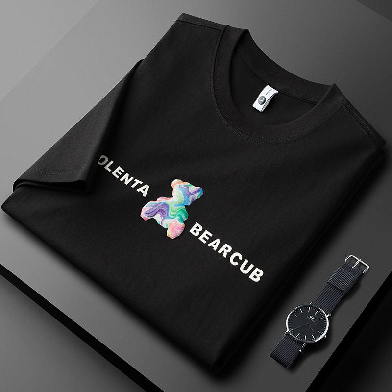 Stylish Bearcub – Minimal Design Tee for Men