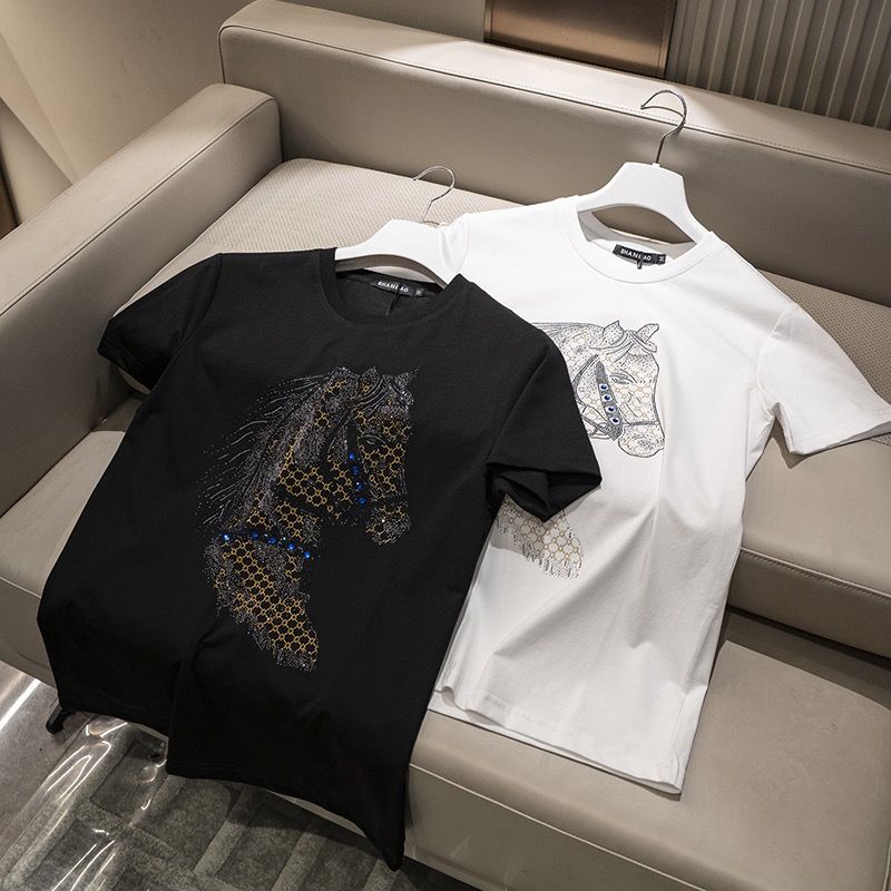 Diamond Horse Tee – Oversized Fit for Men