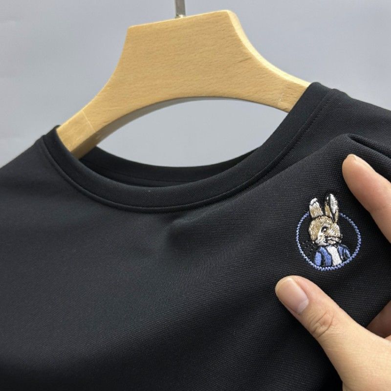 Round Rabbit Tee – Playful Minimal Design for Men