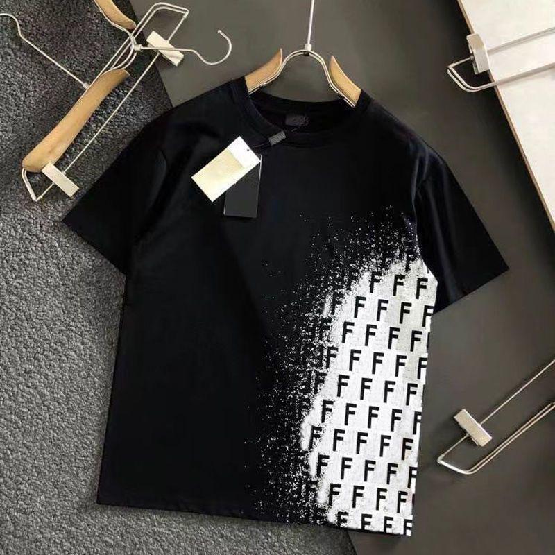 Fendi DTF Print Tee – Oversized Fit for Men