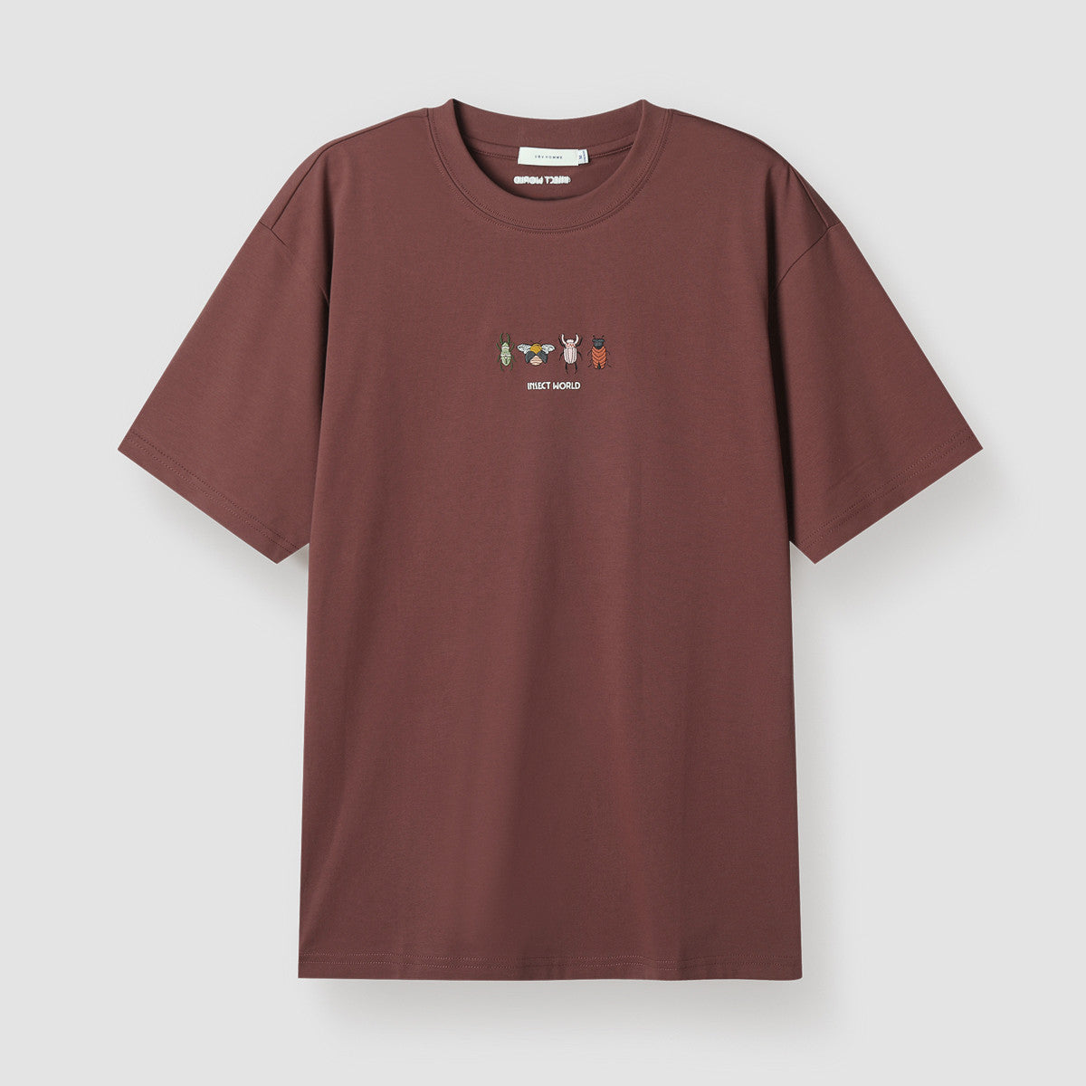 Premium Embroidered Round Neck T-Shirt for Men