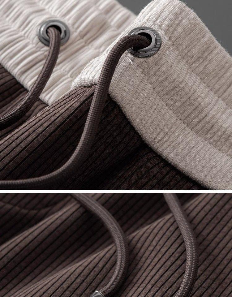 Effortless Style & Comfort Drawstring Pants with Stunning Embroidered Horse Accent