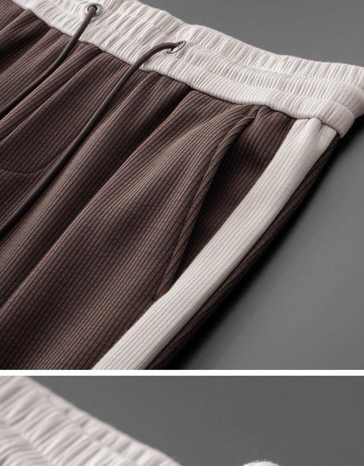 Effortless Style & Comfort Drawstring Pants with Stunning Embroidered Horse Accent