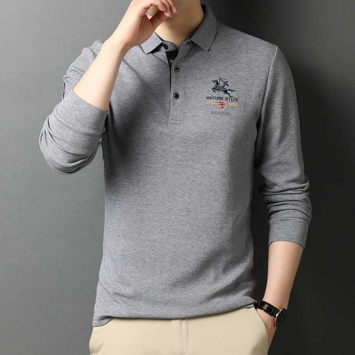 Premium Full Sleeve Polo T-Shirt for Men