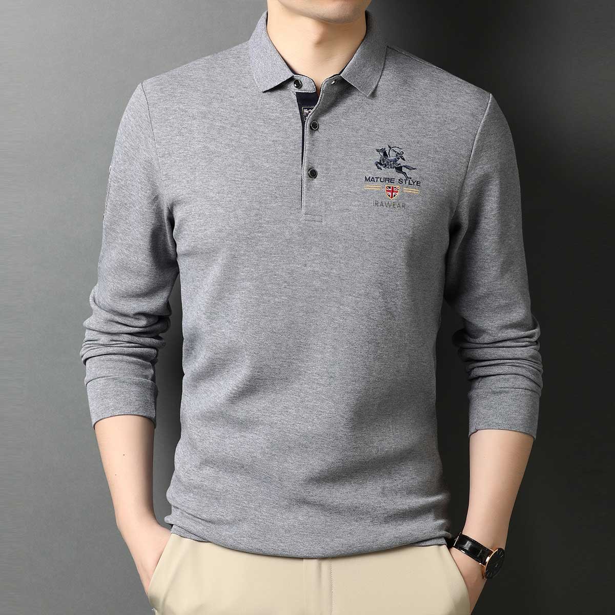 Premium Full Sleeve Polo T-Shirt for Men