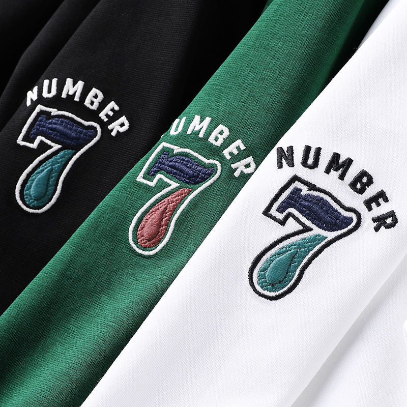 Stylish Number 7 Tee – Bold Minimal Design for Men