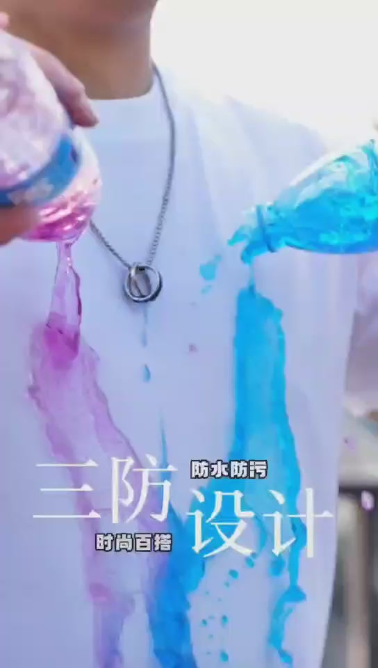 HydroShield Cotton T-Shirt – Spill-Proof & Anti-Stain