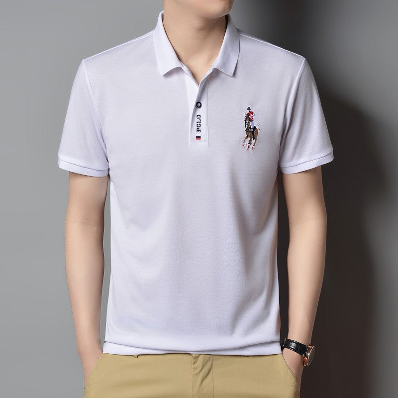 Premium Embroidered Polo T-Shirt for Men