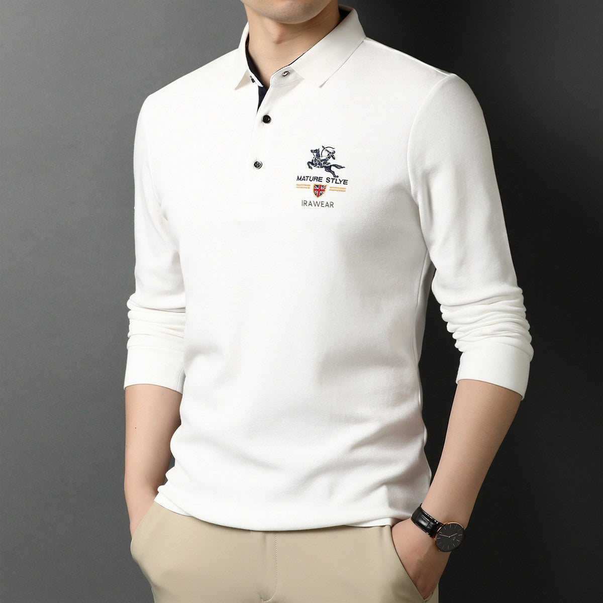 Premium Full Sleeve Polo T-Shirt for Men