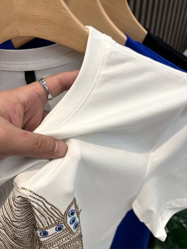 Diamond Horse Tee – Oversized Fit for Men